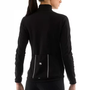 FUSION CLASSIC maillot manga larga mujer negro trasera