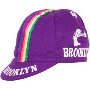 BROOKLYN gorra algodón violeta lateral