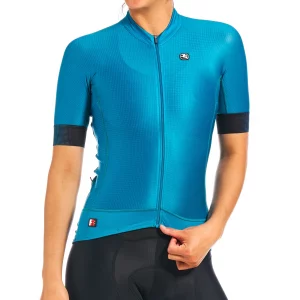 FR-C PRO maillot mujer azul frontal
