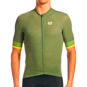 WOOL maillot verde frontal