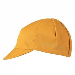 SOLID gorra algodón amarillo mostaza lateral