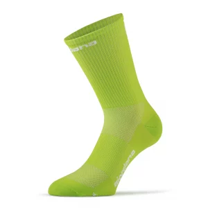 SOLID calcetín alto verde frontal