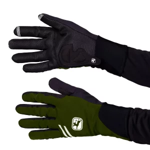 AV 200 guantes verde oliva frontal y trasera